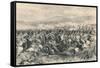 Balaclava, 25th October 1854. the Charge of the Scots Greys, 1884-null-Framed Stretched Canvas