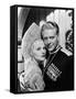 BALALAIKA, 1939 directed by REINHOLD SCHUNZEL Ilona Massey and Nelson Eddy (b/w photo)-null-Framed Stretched Canvas