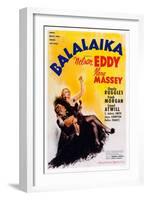 Balalaika, from Left: Nelson Eddy, Ilona Massey, 1939-null-Framed Art Print