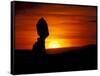 Balance Rock at Sunset, Arches National Park, Utah, USA-Jerry & Marcy Monkman-Framed Stretched Canvas