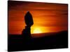 Balance Rock at Sunset, Arches National Park, Utah, USA-Jerry & Marcy Monkman-Stretched Canvas