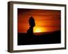 Balance Rock at Sunset, Arches National Park, Utah, USA-Jerry & Marcy Monkman-Framed Premium Photographic Print