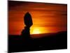 Balance Rock at Sunset, Arches National Park, Utah, USA-Jerry & Marcy Monkman-Mounted Premium Photographic Print