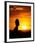 Balance Rock at Sunset, Arches National Park, Utah, USA-Jerry & Marcy Monkman-Framed Premium Photographic Print