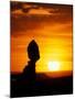 Balance Rock at Sunset, Arches National Park, Utah, USA-Jerry & Marcy Monkman-Mounted Premium Photographic Print