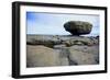 Balance Rock on the East Coast of Graham Island. it Is a Glacial Erratic from the Last Ice Age-Richard Wright-Framed Photographic Print