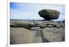 Balance Rock on the East Coast of Graham Island. it Is a Glacial Erratic from the Last Ice Age-Richard Wright-Framed Photographic Print