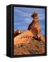 Balance Rock, Valley of Fire State Park, Nevada, USA-Charles Sleicher-Framed Stretched Canvas