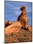 Balance Rock, Valley of Fire State Park, Nevada, USA-Charles Sleicher-Mounted Photographic Print