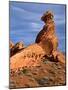 Balance Rock, Valley of Fire State Park, Nevada, USA-Charles Sleicher-Mounted Photographic Print