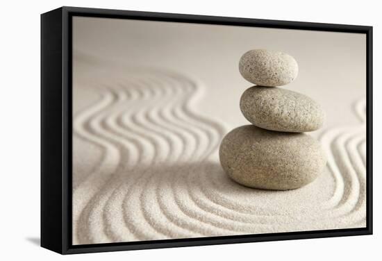 Balance-og-vision-Framed Stretched Canvas