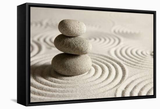 Balance-og-vision-Framed Stretched Canvas