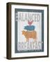 Balanced Breakfast One-Alicia Soave-Framed Art Print