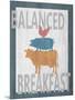 Balanced Breakfast One-Alicia Soave-Mounted Art Print