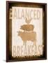 Balanced Breakfast Two-Alicia Soave-Framed Art Print