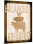 Balanced Breakfast Two-Alicia Soave-Mounted Art Print