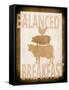 Balanced Breakfast Two-Alicia Soave-Framed Stretched Canvas