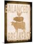 Balanced Breakfast Two-Alicia Soave-Mounted Art Print