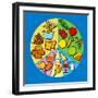 Balanced Diet-David Nicholls-Framed Premium Photographic Print