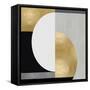 Balanced in Gold I-Justin Thompson-Framed Stretched Canvas