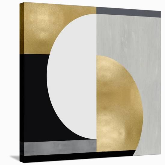 Balanced in Gold I-Justin Thompson-Stretched Canvas