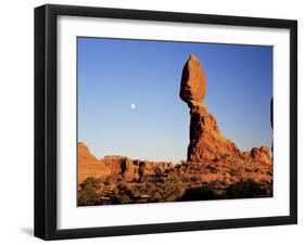 Balanced Rock, Arches National Park, Moab, Utah, United States of America (U.S.A.), North America-Lee Frost-Framed Premium Photographic Print
