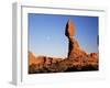 Balanced Rock, Arches National Park, Moab, Utah, United States of America (U.S.A.), North America-Lee Frost-Framed Premium Photographic Print