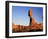 Balanced Rock, Arches National Park, Moab, Utah, United States of America (U.S.A.), North America-Lee Frost-Framed Photographic Print