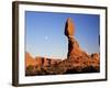 Balanced Rock, Arches National Park, Moab, Utah, United States of America (U.S.A.), North America-Lee Frost-Framed Photographic Print