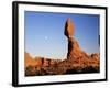 Balanced Rock, Arches National Park, Moab, Utah, United States of America (U.S.A.), North America-Lee Frost-Framed Photographic Print