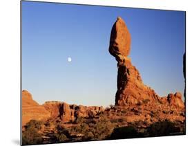 Balanced Rock, Arches National Park, Moab, Utah, United States of America (U.S.A.), North America-Lee Frost-Mounted Photographic Print