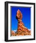 Balanced Rock, Arches National Park, Moab, Utah, USA-null-Framed Photographic Print