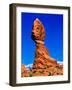Balanced Rock, Arches National Park, Moab, Utah, USA-null-Framed Photographic Print