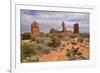 Balanced Rock, Arches National Park, Utah, United States of America, North America-Gary Cook-Framed Photographic Print