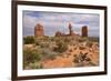 Balanced Rock, Arches National Park, Utah, United States of America, North America-Gary Cook-Framed Photographic Print