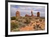 Balanced Rock, Arches National Park, Utah, United States of America, North America-Gary Cook-Framed Photographic Print