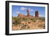 Balanced Rock, Arches National Park, Utah, United States of America, North America-Gary Cook-Framed Photographic Print