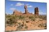 Balanced Rock, Arches National Park, Utah, United States of America, North America-Gary Cook-Mounted Photographic Print