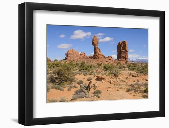 Balanced Rock, Arches National Park, Utah, United States of America, North America-Gary Cook-Framed Photographic Print