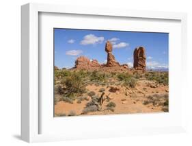 Balanced Rock, Arches National Park, Utah, United States of America, North America-Gary Cook-Framed Photographic Print