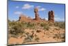 Balanced Rock, Arches National Park, Utah, United States of America, North America-Gary Cook-Mounted Photographic Print