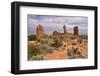 Balanced Rock, Arches National Park, Utah, United States of America, North America-Gary Cook-Framed Photographic Print