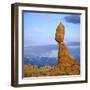 Balanced Rock, Arches National Park, Utah, USA-Tony Gervis-Framed Photographic Print