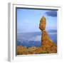 Balanced Rock, Arches National Park, Utah, USA-Tony Gervis-Framed Photographic Print