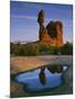 Balanced Rock, Arches National Park, Utah, USA-Charles Gurche-Mounted Photographic Print