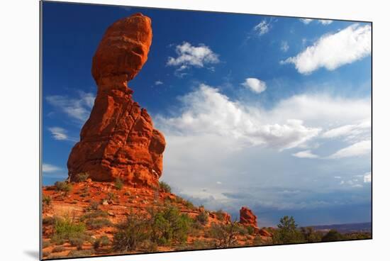 Balanced Rock, Arches National Park, Utah-Geraint Tellem-Mounted Photographic Print