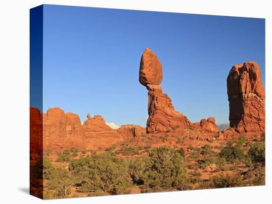 Balanced Rock, Arches National Park-Stuart Westmorland-Stretched Canvas