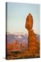 Balanced Rock at Sunset, Arches National Park, Utah-Rob Sheppard-Stretched Canvas