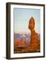 Balanced Rock at Sunset, Arches National Park, Utah-Rob Sheppard-Framed Photographic Print