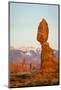 Balanced Rock at Sunset, Arches National Park, Utah-Rob Sheppard-Mounted Photographic Print